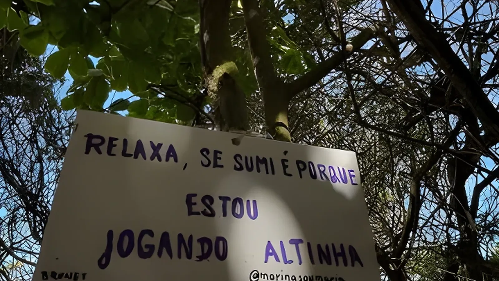 Relaxa, se sui e pura - Altinha